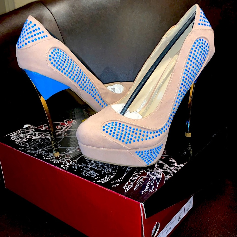 New! Liliana Beaded Heels